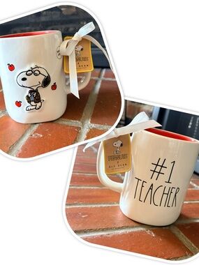 Peanuts "Smarty Pants" stoneware mug by Rae Dunn #1 Teacher coffee mug